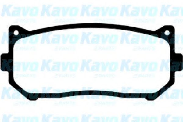 Комплект тормозных колодок, дисковый тормоз KAVO PARTS BP-4005