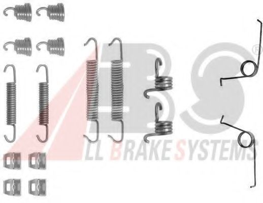 Комплектующие, тормозная колодка A.B.S. 0769Q