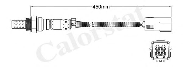 Лямбда-зонд CALORSTAT by Vernet LS140341