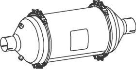 Комплект дооснащения, сажевый / частичный фильтр DINEX 43125