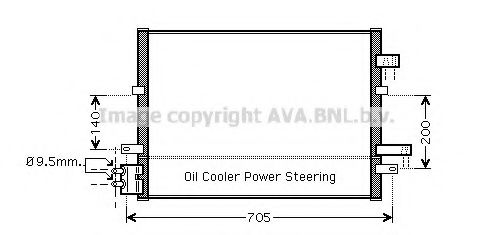 Конденсатор, кондиционер AVA QUALITY COOLING FDA5377