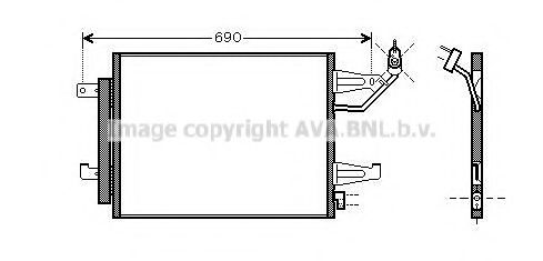 Конденсатор, кондиционер AVA QUALITY COOLING MT5177D