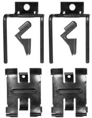 Комплектующие, колодки дискового тормоза MGA A14