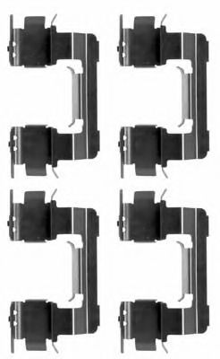 Комплектующие, колодки дискового тормоза MGA A226