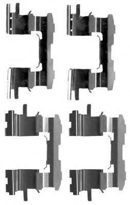 Комплектующие, колодки дискового тормоза MGA A251