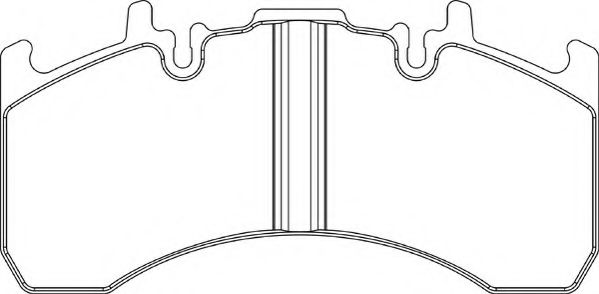 Комплект тормозных колодок, дисковый тормоз BERAL 29177