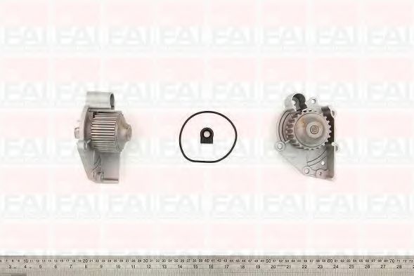 Водяной насос FAI AutoParts WP6357