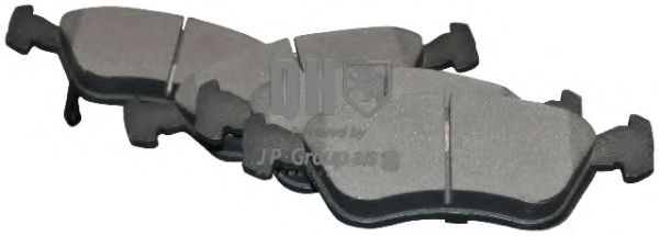 Комплект тормозных колодок, дисковый тормоз JP GROUP 4863600219