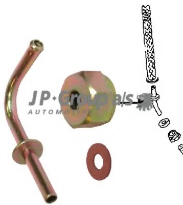 Монтажный комплект, топливный бак JP GROUP 8115651816