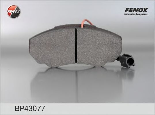 Комплект тормозных колодок, дисковый тормоз FENOX BP43077