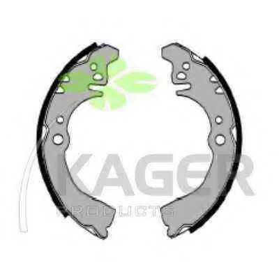 Комплект тормозных колодок KAGER 34-0137