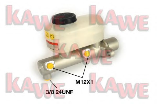 Главный тормозной цилиндр KAWE B2074