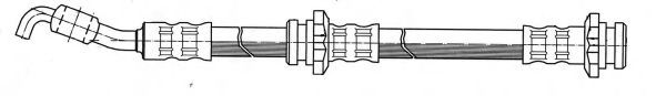 Тормозной шланг KAWE 510893