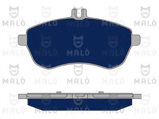 Комплект тормозных колодок, дисковый тормоз MALÒ 1050030