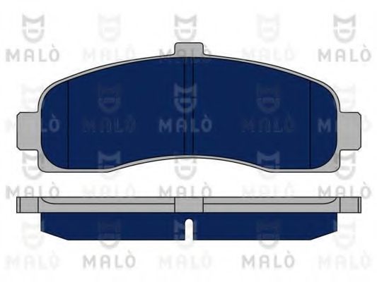 Комплект тормозных колодок, дисковый тормоз MALÒ 1050358