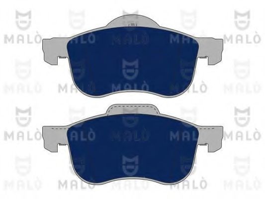 Комплект тормозных колодок, дисковый тормоз MALÒ 1050802
