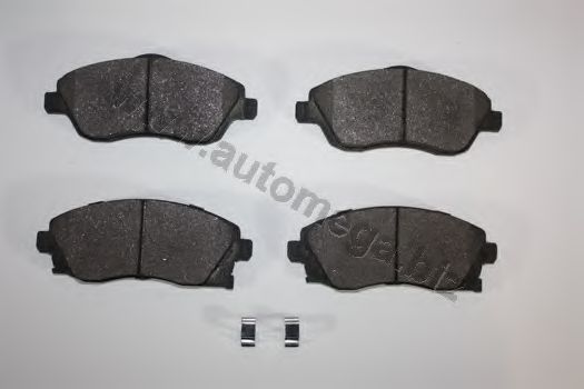 Комплект тормозных колодок, дисковый тормоз AUTOMEGA 3016050964