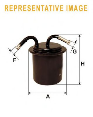 Топливный фильтр WIX FILTERS WF8228