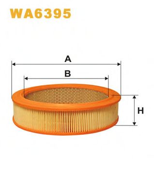 Воздушный фильтр WIX FILTERS WA6395