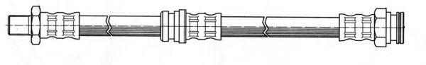 Тормозной шланг CEF 510621