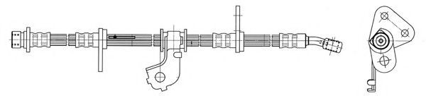 Тормозной шланг CEF 512464