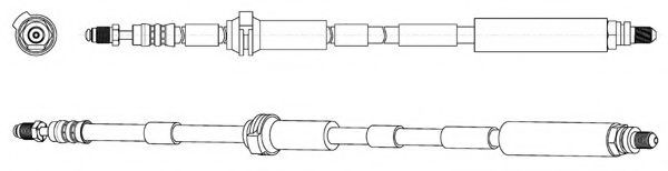 Тормозной шланг CEF 512802
