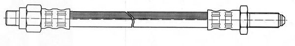 Тормозной шланг CEF 517116