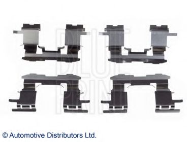 Комплектующие, колодки дискового тормоза BLUE PRINT ADT348606