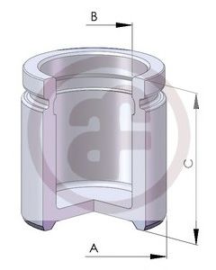 Поршень, корпус скобы тормоза AUTOFREN SEINSA D02559