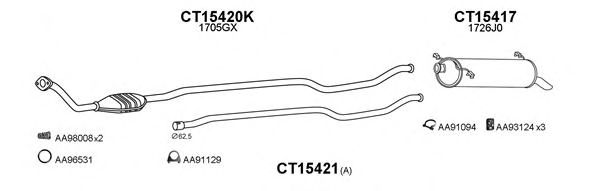 Система выпуска ОГ VENEPORTE 150112