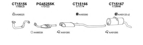 Система выпуска ОГ VENEPORTE 150181