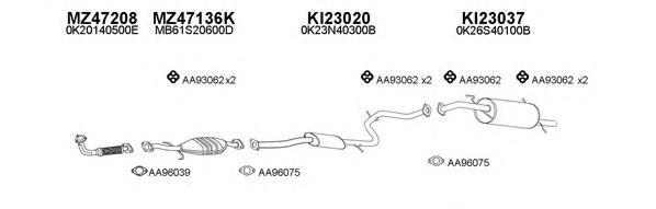 Система выпуска ОГ VENEPORTE 230011