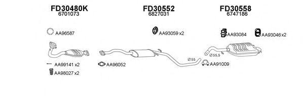 Система выпуска ОГ VENEPORTE 300025