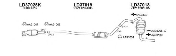 Система выпуска ОГ VENEPORTE 370005