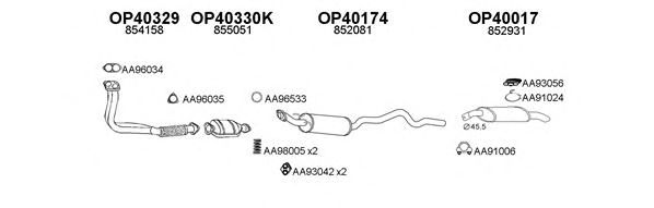 Система выпуска ОГ VENEPORTE 400046