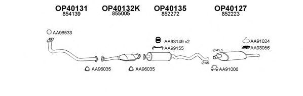 Система выпуска ОГ VENEPORTE 400131