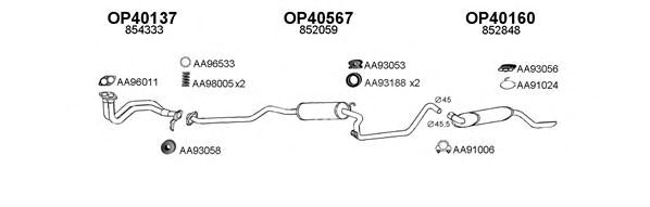 Система выпуска ОГ VENEPORTE 400145