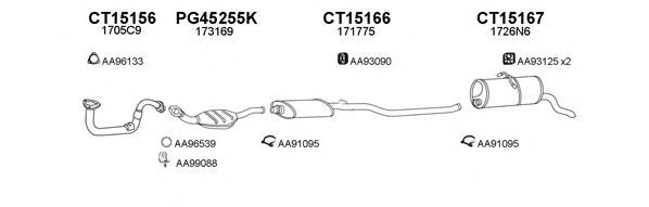 Система выпуска ОГ VENEPORTE 450246