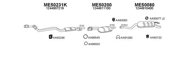 Система выпуска ОГ VENEPORTE 500045