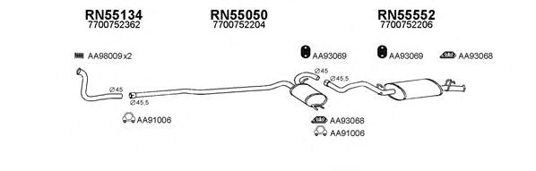 Система выпуска ОГ VENEPORTE 550022