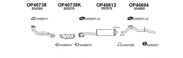 Система выпуска ОГ VENEPORTE 770056