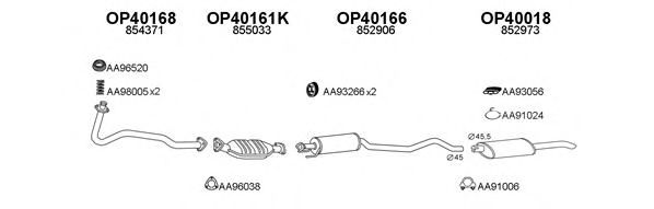 Система выпуска ОГ VENEPORTE 770124
