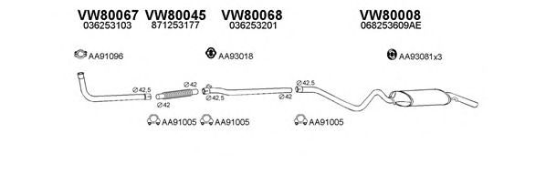 Система выпуска ОГ VENEPORTE 800021
