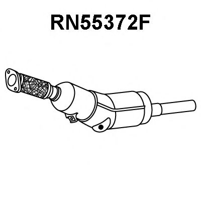 Сажевый / частичный фильтр, система выхлопа ОГ VENEPORTE RN55372F