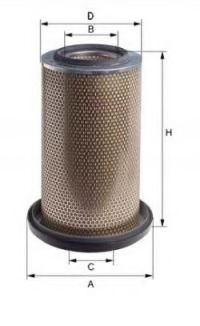 Воздушный фильтр UNIFLUX FILTERS XA1102