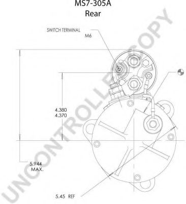 Стартер PRESTOLITE ELECTRIC MS75