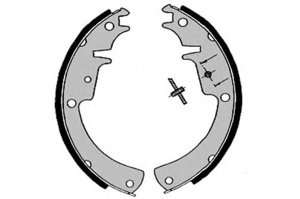 Комплект тормозных колодок QUINTON HAZELL 711