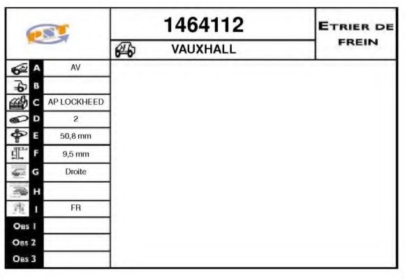 Тормозной суппорт BUDWEG CALIPER 34273