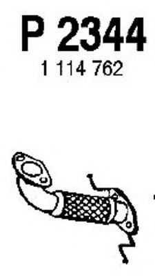 Труба выхлопного газа FENNO P2344