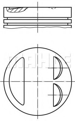 Поршень PERFECT CIRCLE 56 00478 0